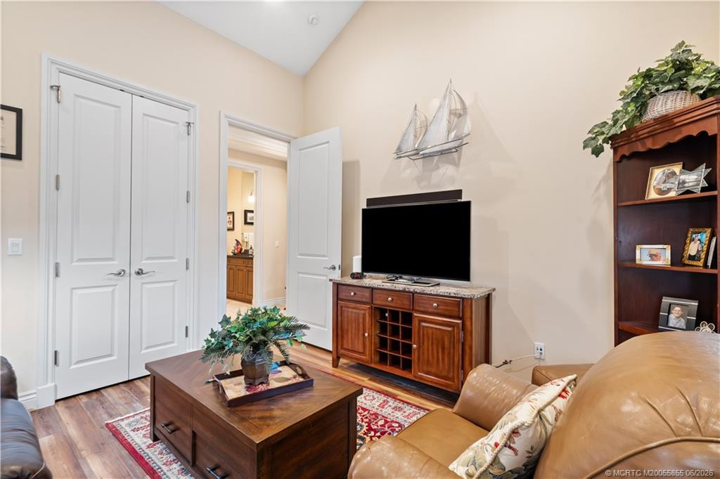 Large Closet with Built-In Computer Station
