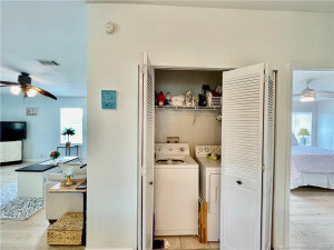 Inside laundry