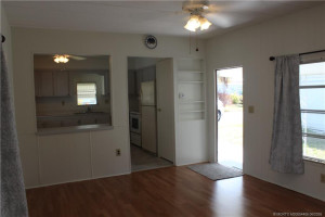 entry way to open concept living space
