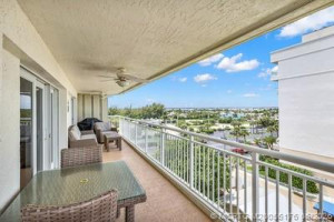 Oceanfront balcony