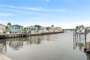 Lounge on your seawall and watch the sunset!