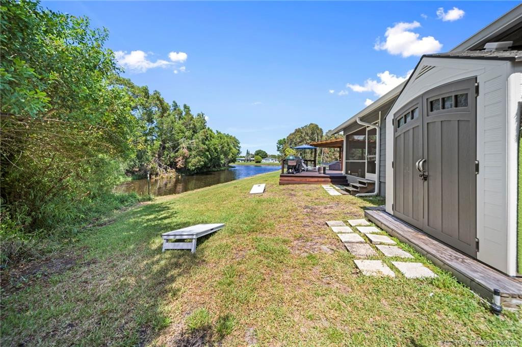 Side Yard and Shed