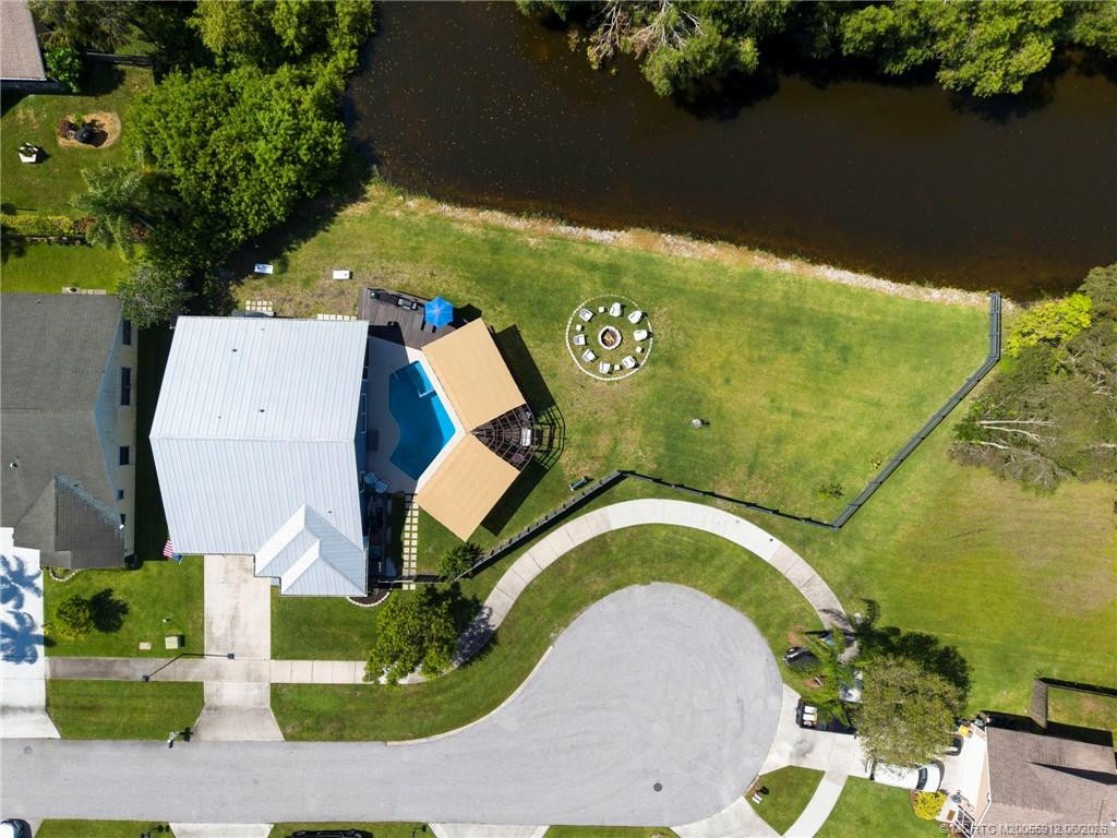 Ariel View of Home