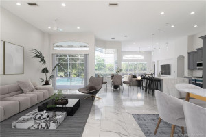 virtual staging living room