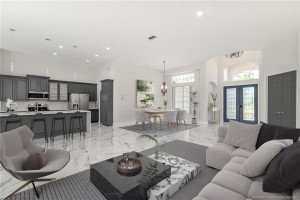 virtual staging living room