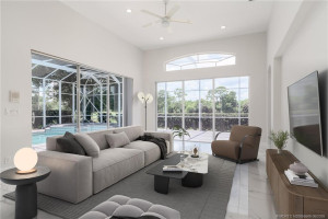 virtual staging family room