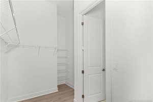Primary closet