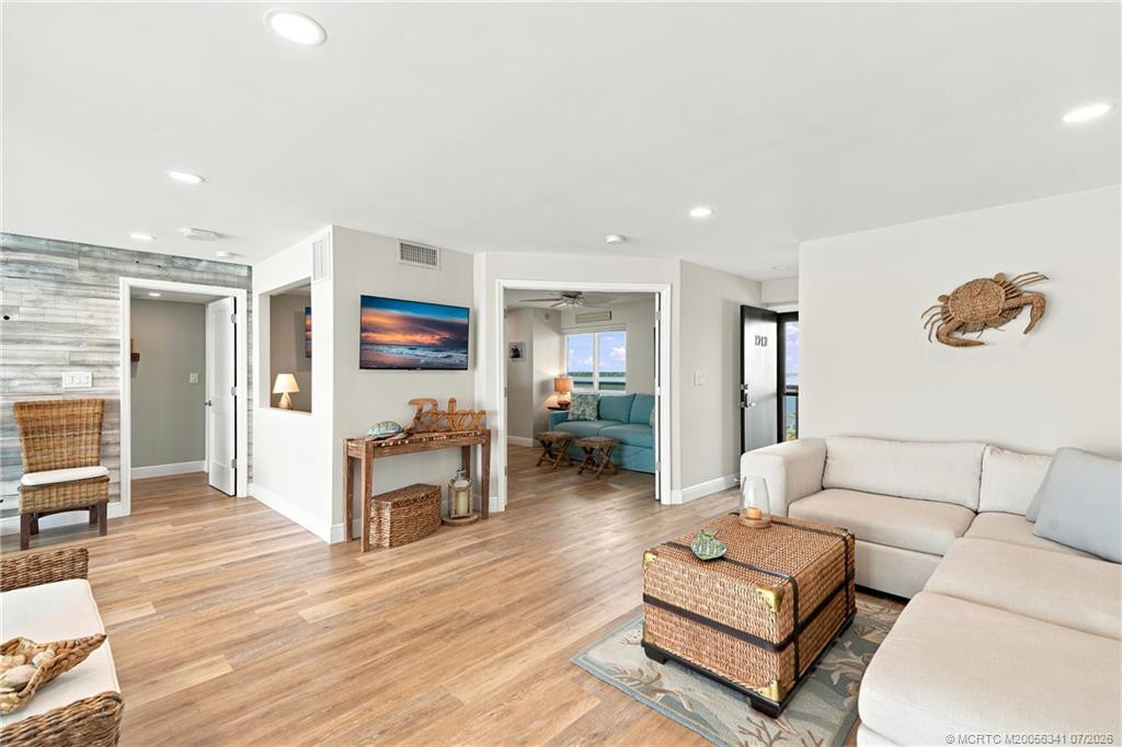 upper sitting room at 10410 S Ocean Drive 3, Jensen Beach