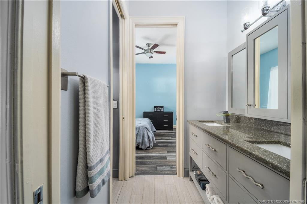 Jack and Jill bathroom