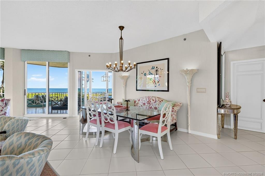 Enjoy the view while you dine at 2920 SE Dune Drive 210, Stuart