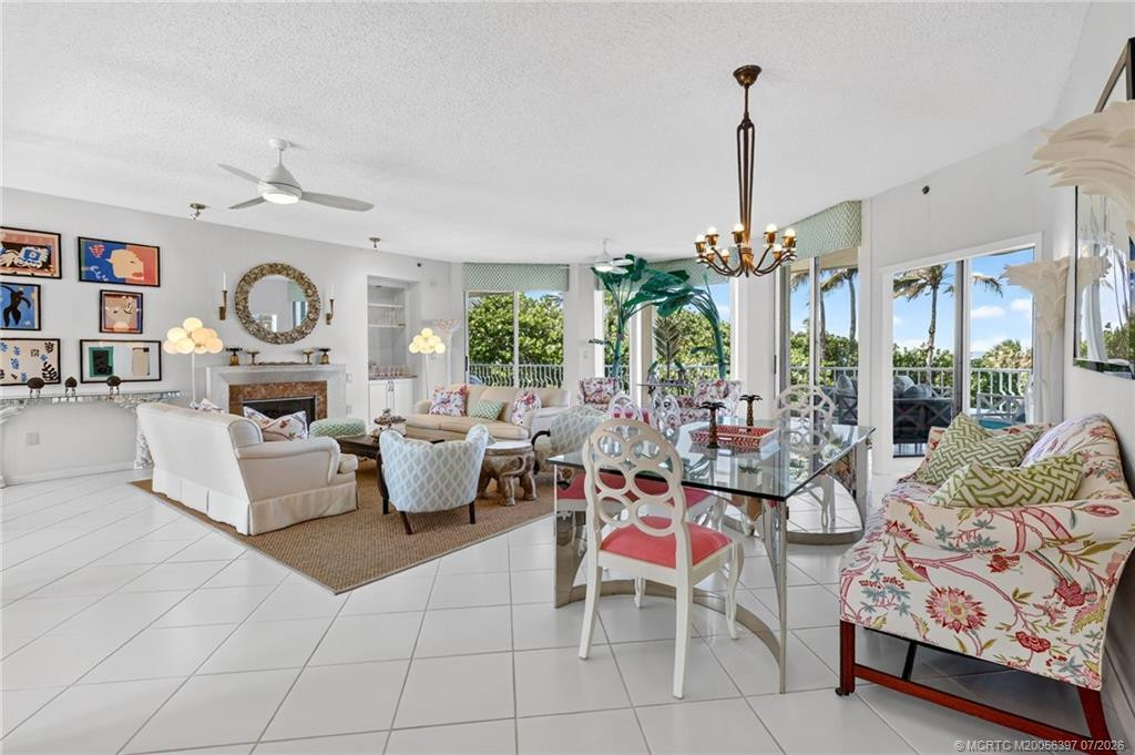 Light, airy, and spacious living area at 2920 SE Dune Drive 210, Stuart