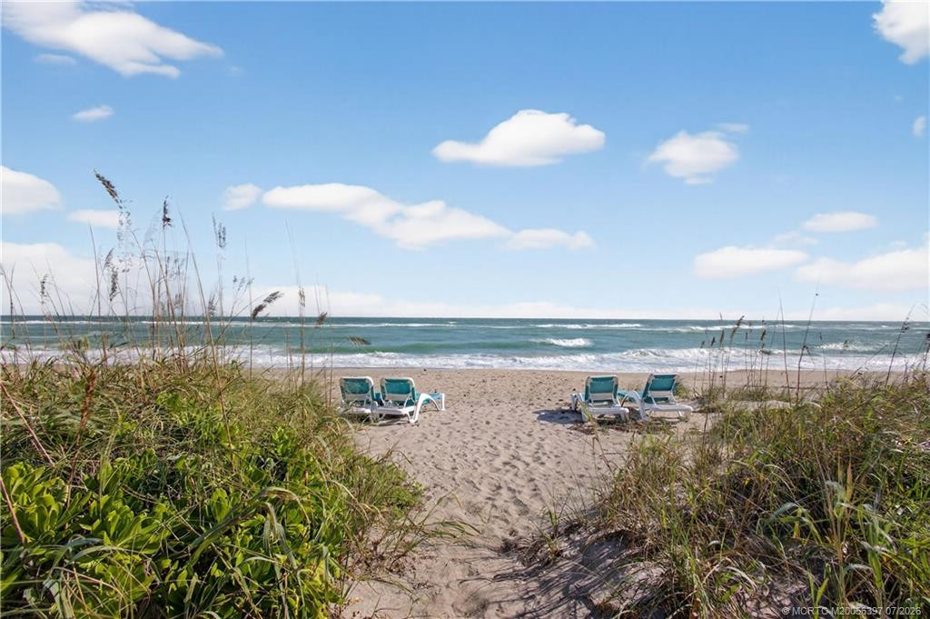 Beach access right outside your door
