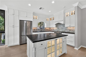 Kitchen with Work Island