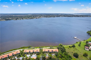 Aerial View on St. Lucie River