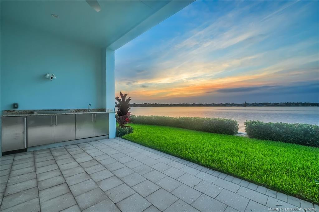 SUNRISE FROM SUMMER KITCHEN AREA