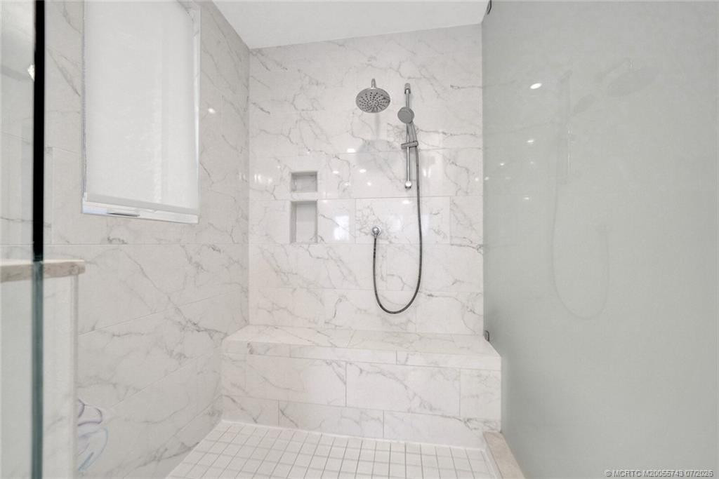 Walk in shower