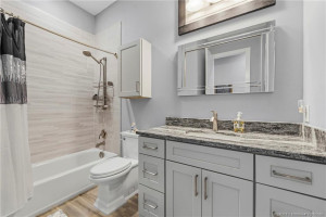 Hall bath.