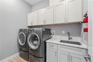 Laundry room.