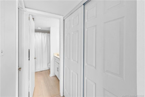Laundry behind closet doors