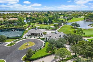 Community tennis courts and golf