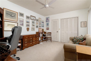 3rd Bedroom/Office and large closet and storage room beyond