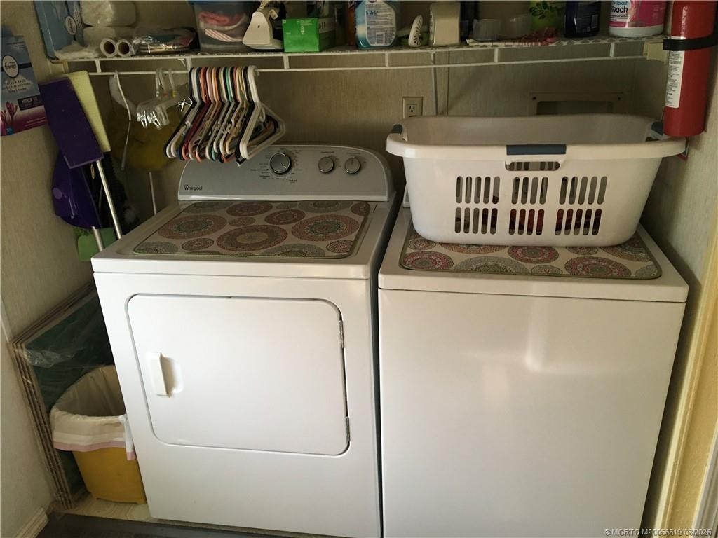 laundry area