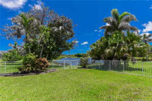 Fenced Backyard