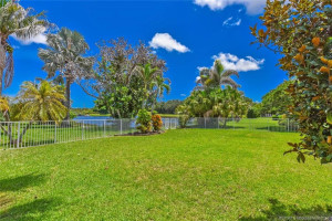 Fenced Backyard