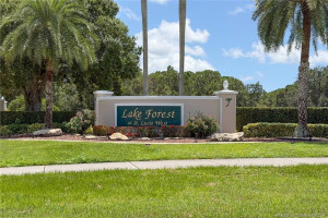 Lake Forest Entrance