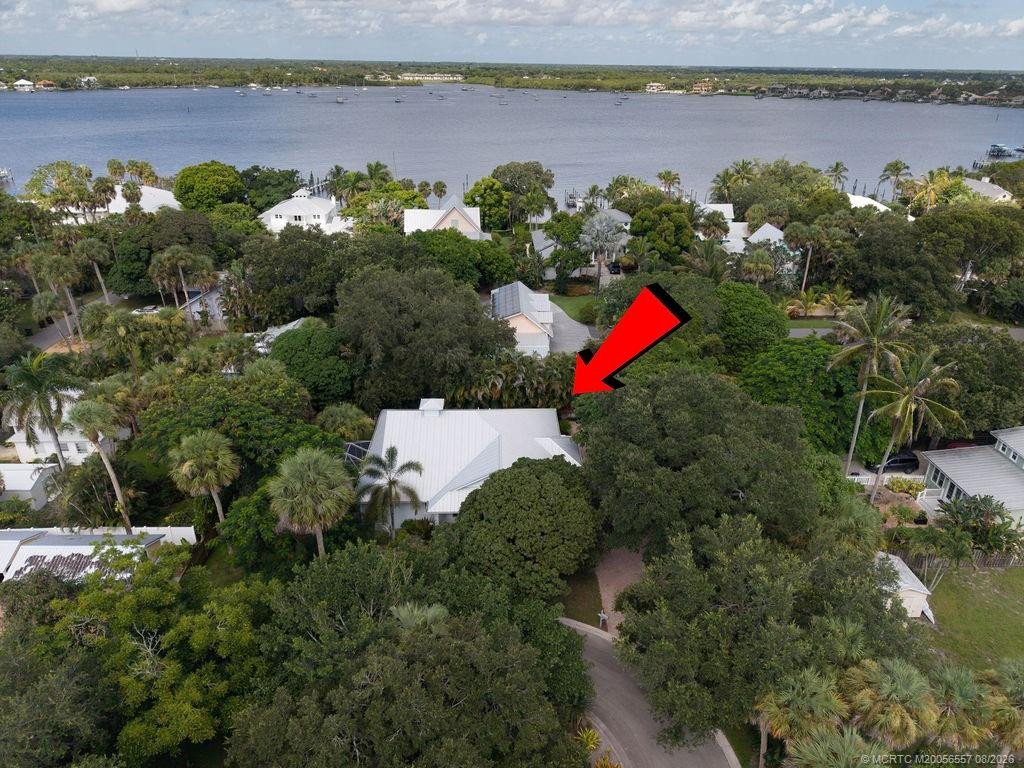 St. Lucie River in background.
