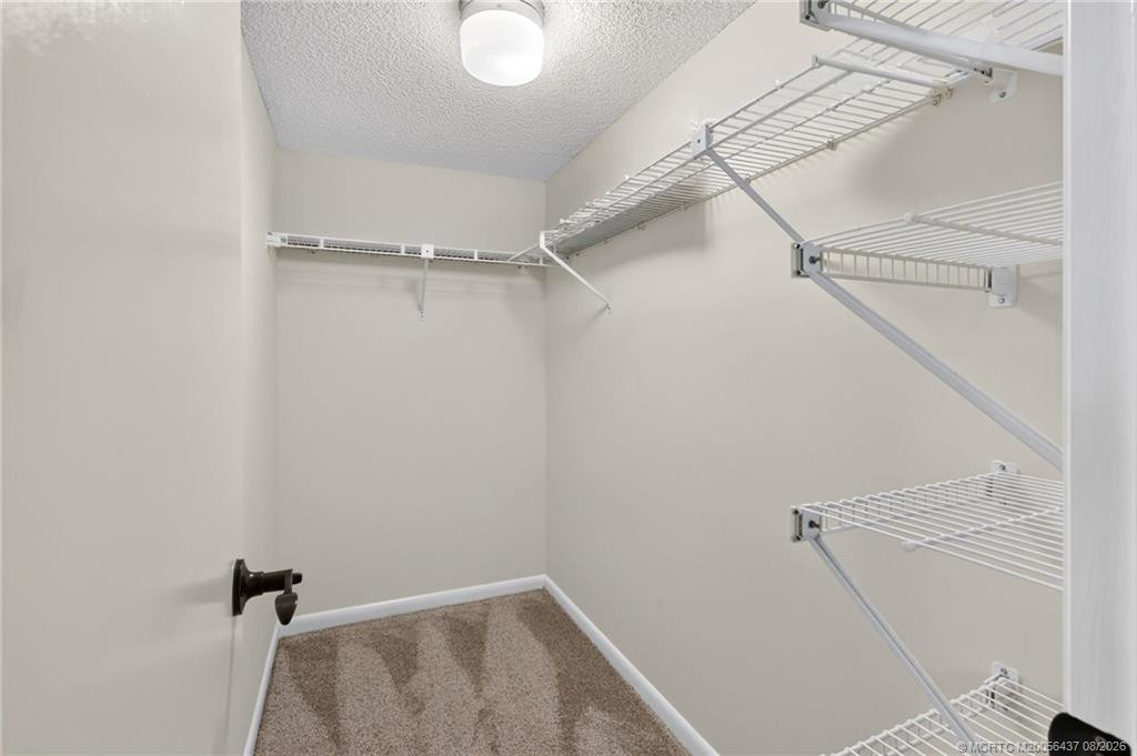 Walk-in closet main bedroom