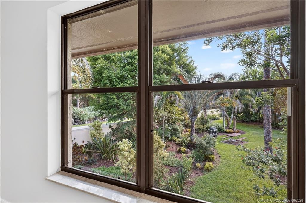 Garden Views from the Living Room