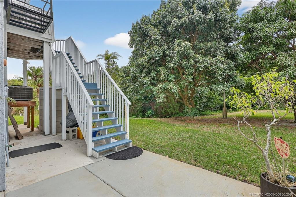 Back stairs