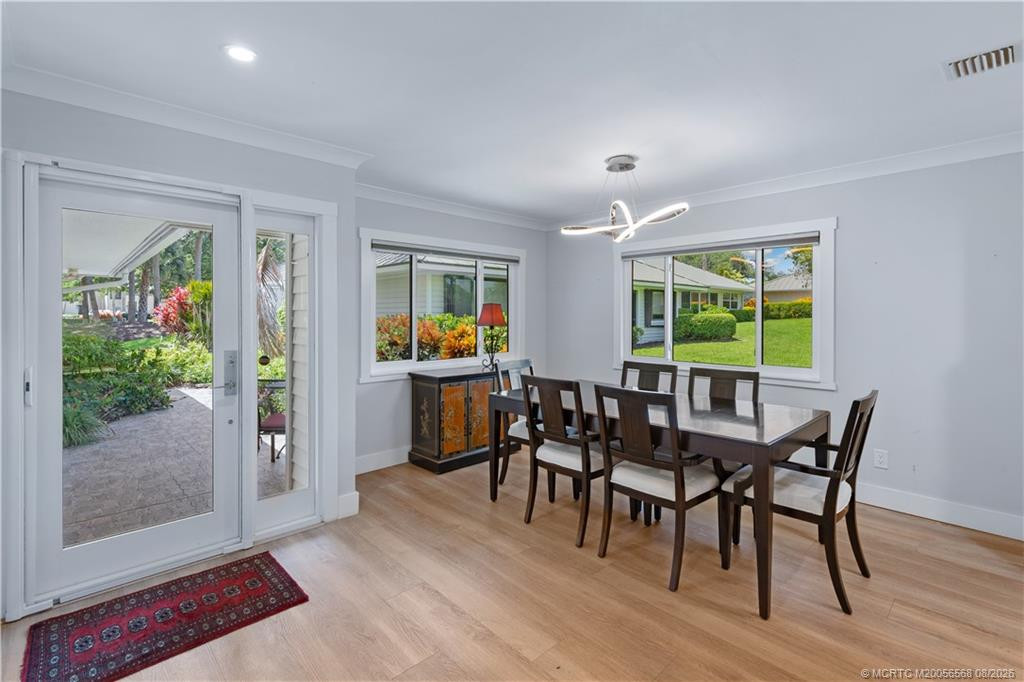 Dining area
