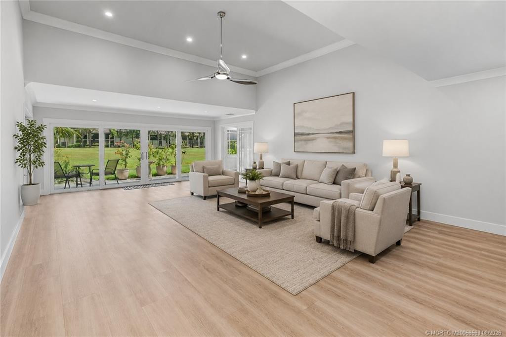 Living Room Virtually Staged