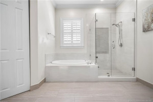 Separate Tub & Shower