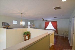 Upstairs boasts an open loft is a multifunction use area for TV room, work area or possibly add a wall for a 4th bedroom