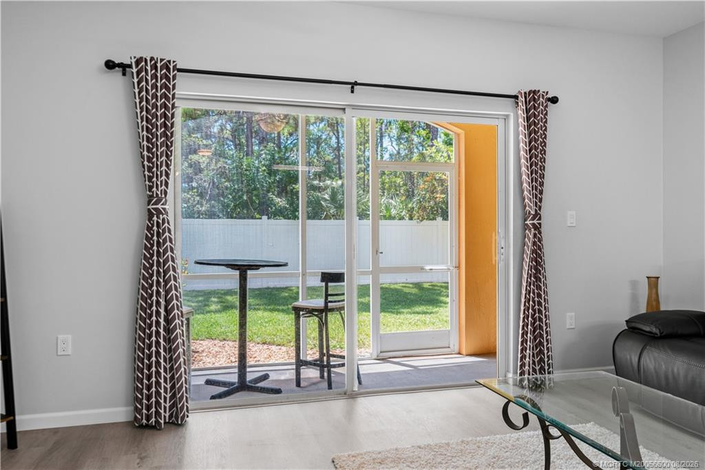 Patio Entrance