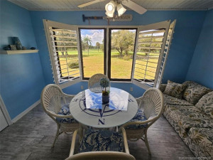 PATIO OVERLOOKING VIEWS TO GOLF COURSE