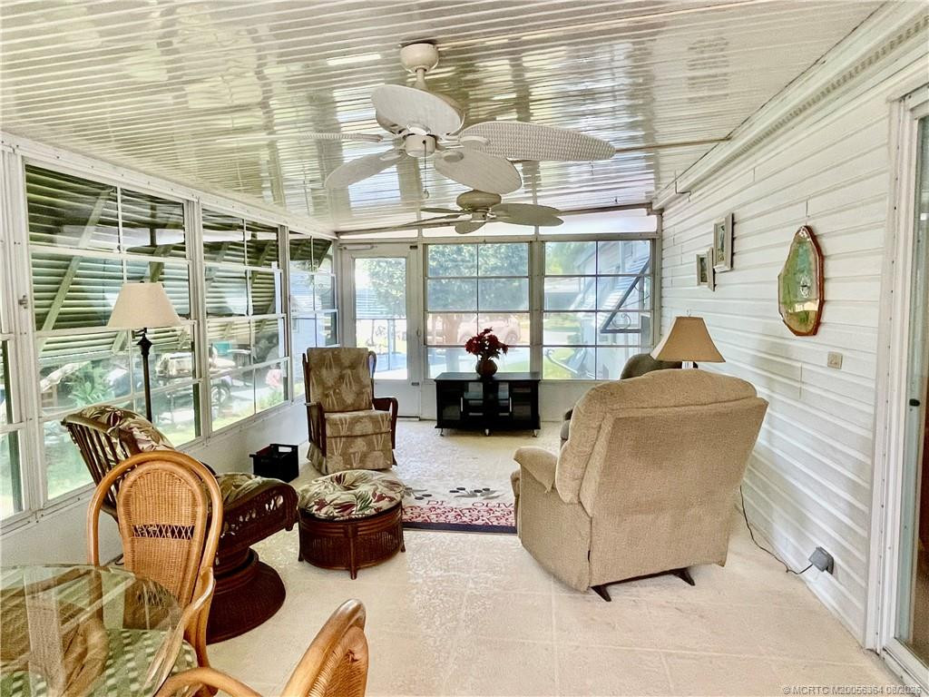 Lanai with water view