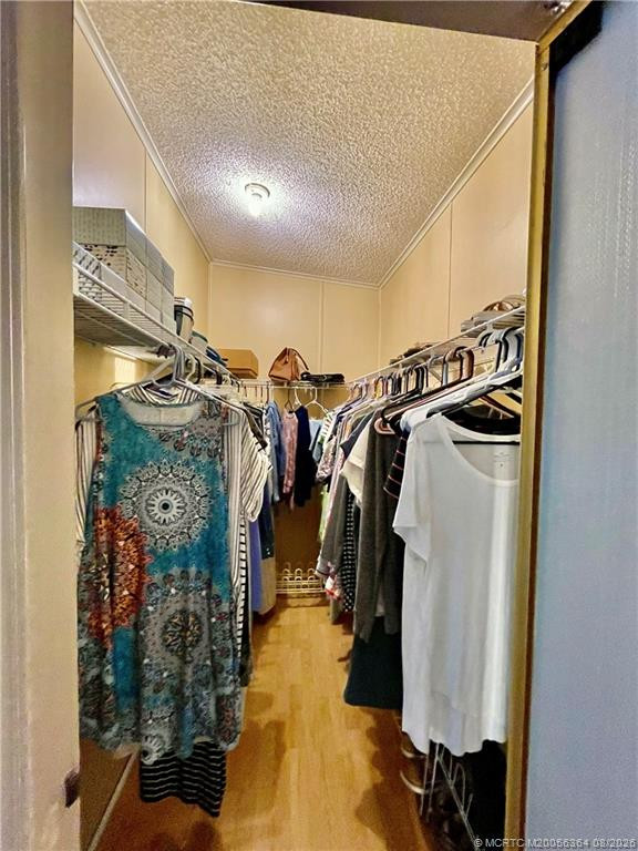 Large walk in closet