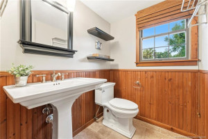Downstairs half bath.