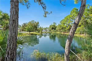 Stocked pond with 4 aerators.
