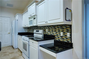 Kitchen toward pantry/laundry room