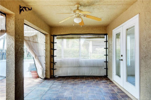 Back patio