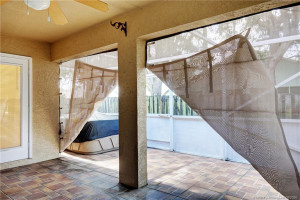 back patio to hot tub