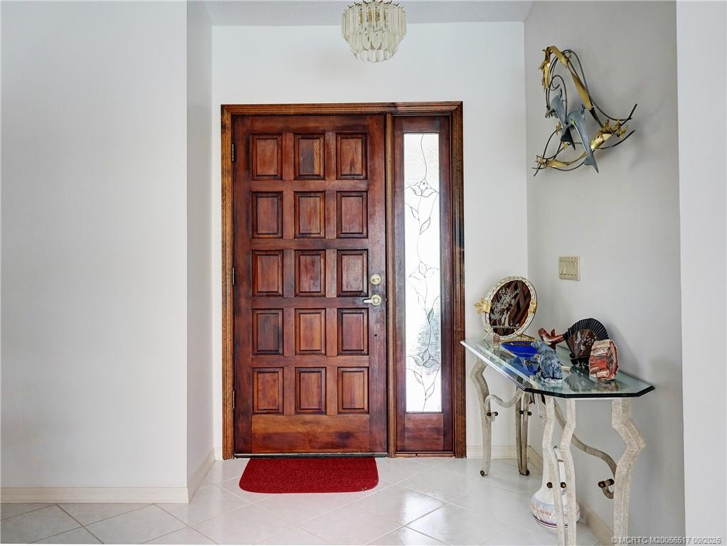 Foyer entry