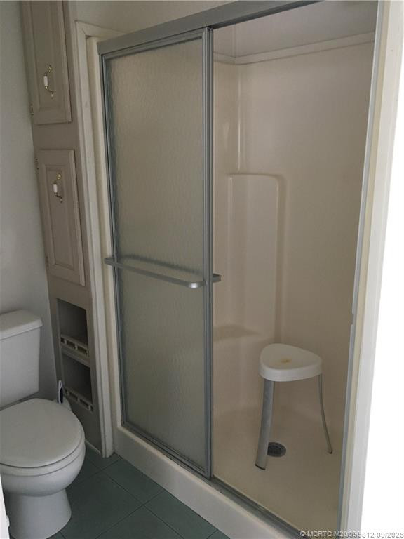 Master shower Area