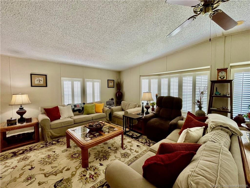 Plantation shutters add extra interior design.