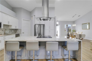 Beautiful chef inspired kitchen.